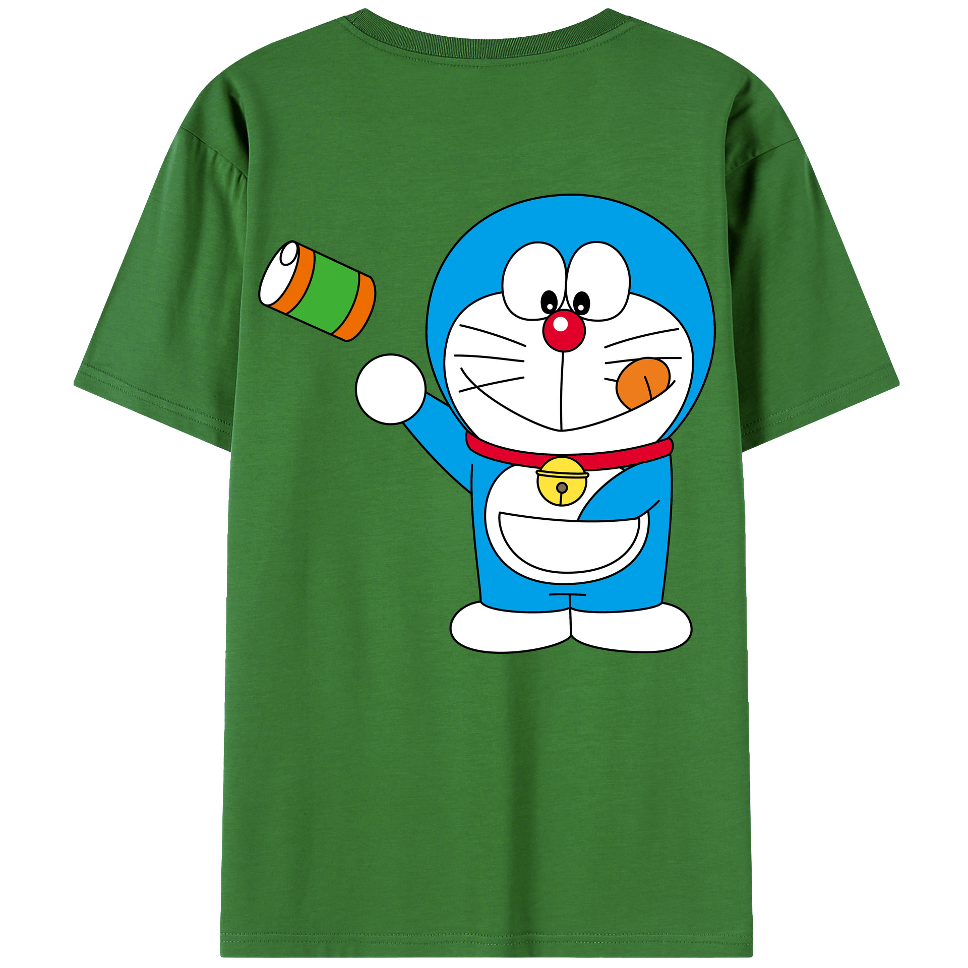 （画像用） ドラえもん Doraemon レディース半袖Tシャツ(バックプリント)